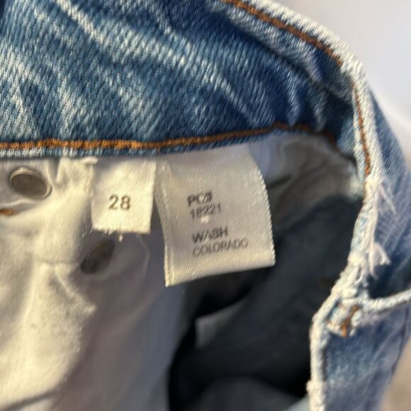 Reformation Jeans Midrise Button Fly Jeans 28 - Picture 3 of 6